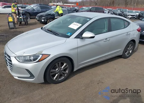2018 Hyundai Elantra Sel z USA, uszkodzony, nr VIN 5NPD84LF1JH255925